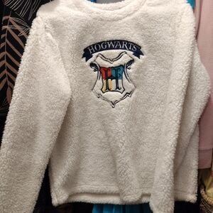Hogwarts Kids Pajama Top - White